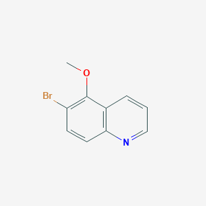 molecular formula C10H8BrNO B3014496 6-Bromo-5-methoxyquinoline CAS No. 36022-95-4