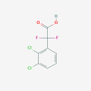 molecular formula C8H4Cl2F2O2 B3014521 2-(2,3-Dichlorophenyl)-2,2-difluoroacetic acid CAS No. 1248094-19-0