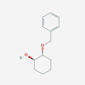 molecular formula C13H18O2 B3014560 2α-(苄氧基)环己烷-1β-醇 CAS No. 51329-29-4