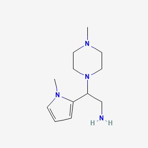 2-(1-methyl-1H-pyrrol-2-yl)-2-(4-methylpiperazin-1-yl)ethanamine