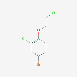 B3014641 4-Bromo-2-chloro-1-(2-chloroethoxy)benzene CAS No. 869569-66-4