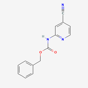 benzyl N-(4-cyanopyridin-2-yl)carbamate