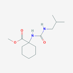 Methyl 1-{[(2-methylpropyl)carbamoyl]amino}cyclohexanecarboxylate