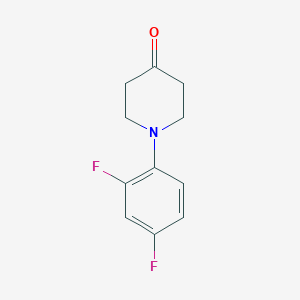 1-(2,4-Difluorophenyl)piperidin-4-one