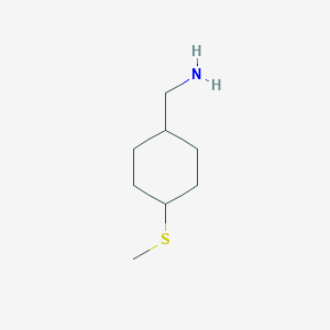 (4-(Methylthio)cyclohexyl)methanamine