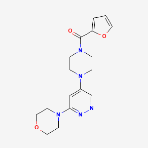 Furan-2-yl(4-(6-morpholinopyridazin-4-yl)piperazin-1-yl)methanone