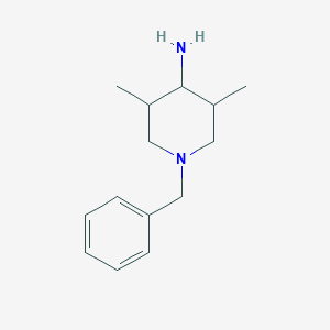 B3014951 1-Benzyl-3,5-dimethylpiperidin-4-amine CAS No. 723308-54-1