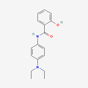 N-[4-(diethylamino)phenyl]-2-hydroxybenzamide