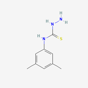 molecular formula C9H13N3S B3015178 N-(3,5-dimethylphenyl)hydrazinecarbothioamide CAS No. 656815-74-6