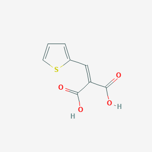 molecular formula C8H6O4S B3015221 2-(2-Thienylmethylene)malonic acid CAS No. 4475-25-6