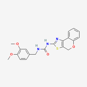 1-(4H-chromeno[4,3-d]thiazol-2-yl)-3-(3,4-dimethoxybenzyl)urea