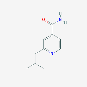 molecular formula C10H14N2O B3015237 2-Isobutylisonicotinamide CAS No. 99169-46-7