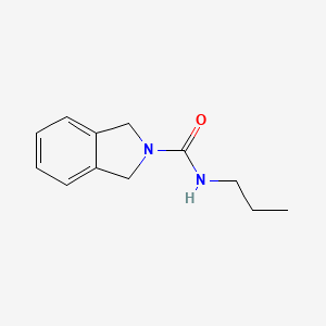 molecular formula C12H16N2O B3015329 N-丙基异吲哚啉-2-甲酰胺 CAS No. 16036-32-1