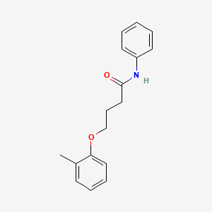 4-(2-methylphenoxy)-N-phenylbutanamide