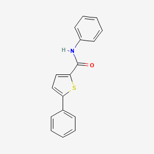 molecular formula C17H13NOS B3015404 N,5-diphenylthiophene-2-carboxamide CAS No. 69202-27-3