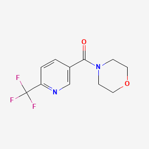 Morpholino(6-(trifluoromethyl)pyridin-3-yl)methanone