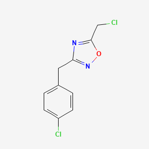 3-(4-Chlorobenzyl)-5-(chloromethyl)-1,2,4-oxadiazole