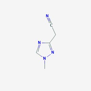 2-(1-methyl-1H-1,2,4-triazol-3-yl)acetonitrile