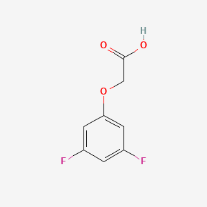 molecular formula C8H6F2O3 B3015537 2-(3,5-Difluorophenoxy)acetic acid CAS No. 370-02-5