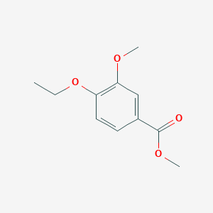 molecular formula C11H14O4 B3015650 Methyl 4-ethoxy-3-methoxybenzoate CAS No. 3535-24-8