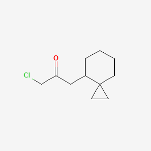 1-Chloro-3-spiro[2.5]octan-8-ylpropan-2-one