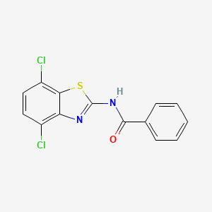 N-(4,7-dichloro-1,3-benzothiazol-2-yl)benzamide