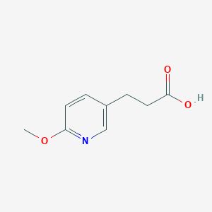 3-(6-Methoxy-3-pyridinyl)propanoic acid