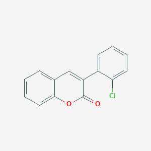 molecular formula C15H9ClO2 B3016002 3-(2-Chlorophenyl)chromen-2-one CAS No. 69976-30-3