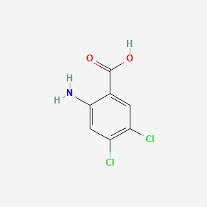 molecular formula C7H5Cl2NO2 B3016094 2-Amino-4,5-dichlorobenzoic acid CAS No. 20776-61-8