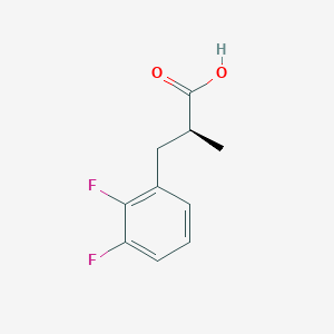 molecular formula C10H10F2O2 B3016244 (2S)-3-(2,3-Difluorophenyl)-2-methylpropanoic acid CAS No. 2248209-95-0