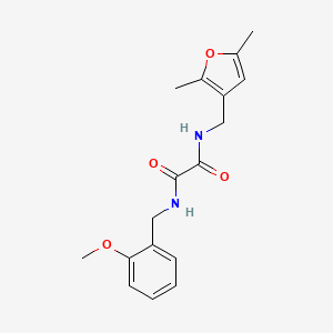 N1-((2,5-dimethylfuran-3-yl)methyl)-N2-(2-methoxybenzyl)oxalamide