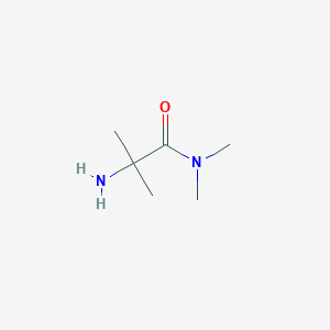 molecular formula C6H14N2O B3016267 2-amino-N,N,2-trimethylpropanamide CAS No. 62983-26-0