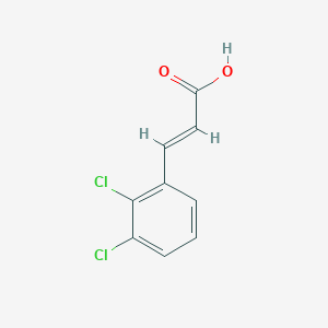 molecular formula C9H6Cl2O2 B3016289 2,3-Dichlorocinnamic acid CAS No. 20595-44-2; 34164-42-6