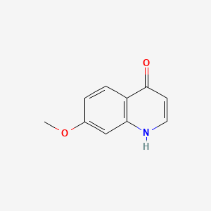 molecular formula C10H9NO2 B3016412 4-Hydroxy-7-methoxyquinoline CAS No. 190516-85-9; 82121-05-9; 82121-08-2