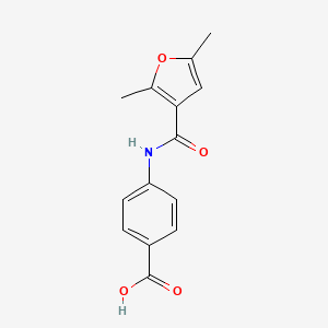 4-[(2,5-Dimethyl-furan-3-carbonyl)-amino]-benzoic acid