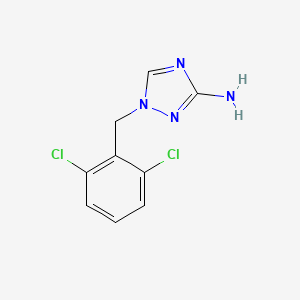 molecular formula C9H8Cl2N4 B3016565 1-(2,6-dichlorobenzyl)-1H-1,2,4-triazol-3-amine CAS No. 832737-21-0