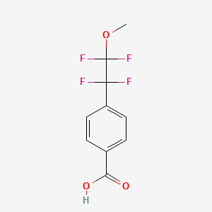 4-(1,1,2,2-Tetrafluoro-2-methoxyethyl)benzoic acid