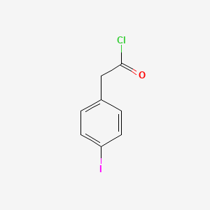 molecular formula C8H6ClIO B3016711 (4-碘苯基)乙酰氯 CAS No. 37051-38-0