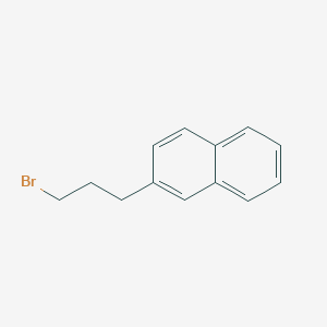 molecular formula C13H13Br B3016723 2-(3-溴丙基)萘 CAS No. 27650-59-5