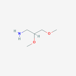 molecular formula C5H13NO2 B3016904 2,3-Dimethoxypropylamine CAS No. 74264-58-7