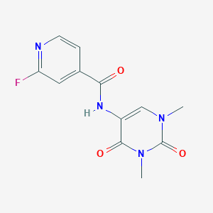 N-(1,3-Dimethyl-2,4-dioxopyrimidin-5-YL)-2-fluoropyridine-4-carboxamide