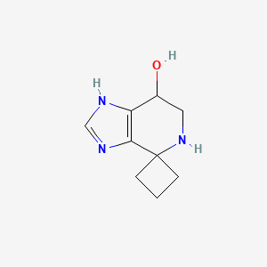 3',5',6',7'-Tetrahydrospiro[cyclobutane-1,4'-imidazo[4,5-c]pyridine]-7'-ol