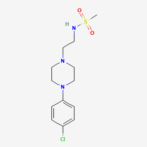 N-(2-(4-(4-chlorophenyl)piperazin-1-yl)ethyl)methanesulfonamide