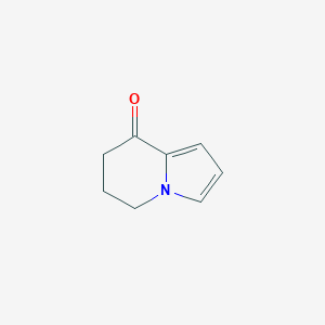 molecular formula C8H9NO B3017110 6,7-二氢-8(5H)-吲哚并酮 CAS No. 54906-44-4