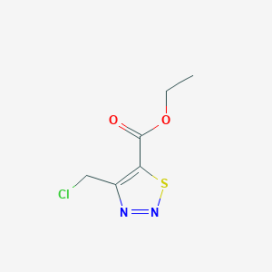 Ethyl 4-(chloromethyl)-1,2,3-thiadiazole-5-carboxylate