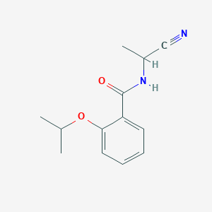 N-(1-Cyanoethyl)-2-propan-2-yloxybenzamide