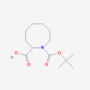 1-[(2-Methylpropan-2-yl)oxycarbonyl]azocane-2-carboxylic acid