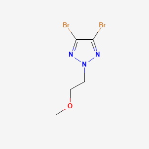 4,5-Dibromo-2-(2-methoxyethyl)triazole