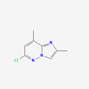 B3017338 6-Chloro-2,8-dimethylimidazo[1,2-b]pyridazine CAS No. 17412-23-6