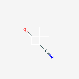 2,2-Dimethyl-3-oxocyclobutane-1-carbonitrile